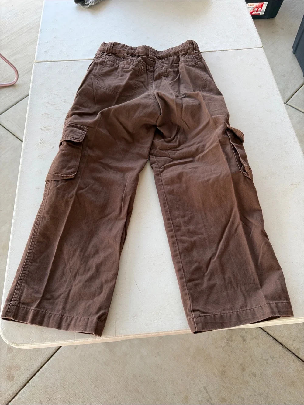 Gymboree Brown Cargo Pants with Multiple Pockets